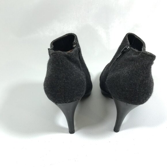 Wool Ankle Boots Gray Size 8.5 Candies - Picture 3 of 7